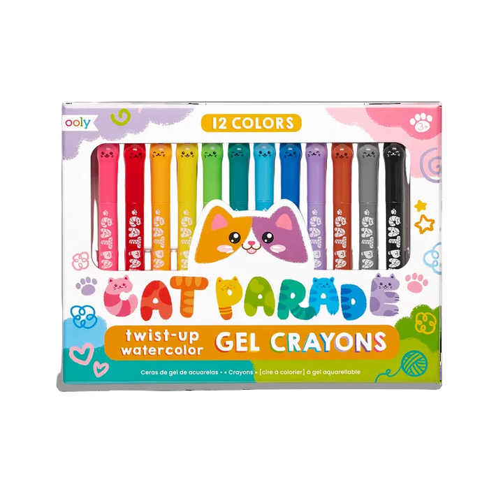 Cat Parade Watercolor Gel Crayons