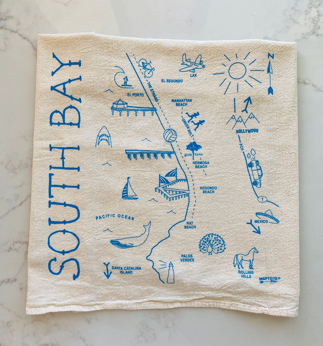 South Bay Tea Towel