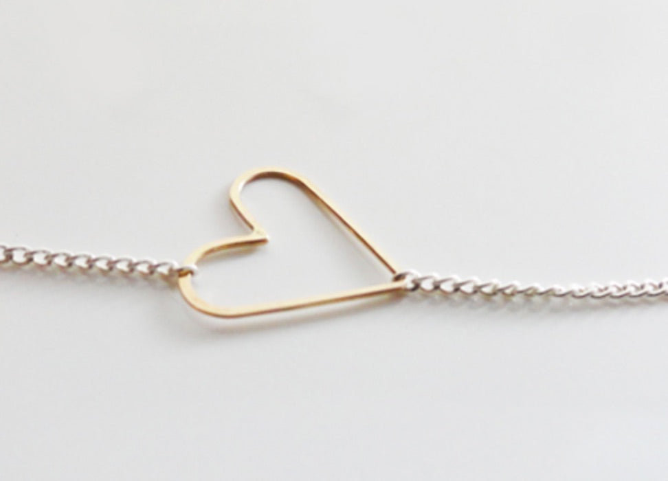 Jane hollinger heart necklace on sale