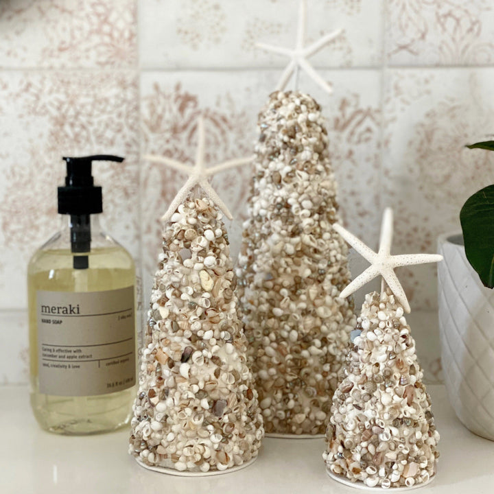 Tiny White Seashell Mix Tree