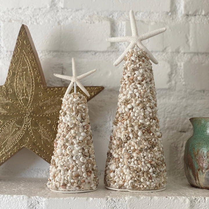 Tiny White Seashell Mix Tree